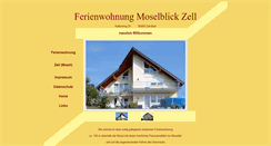 Desktop Screenshot of ferienwohnung-moselblick-zell.de